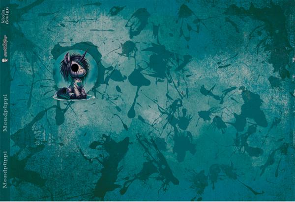 Mondpüppi - kleines Panel - Jersey